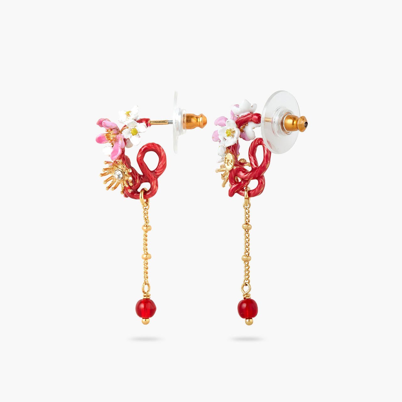 Flower Earrings | AQVT1021 - Les Nereides
