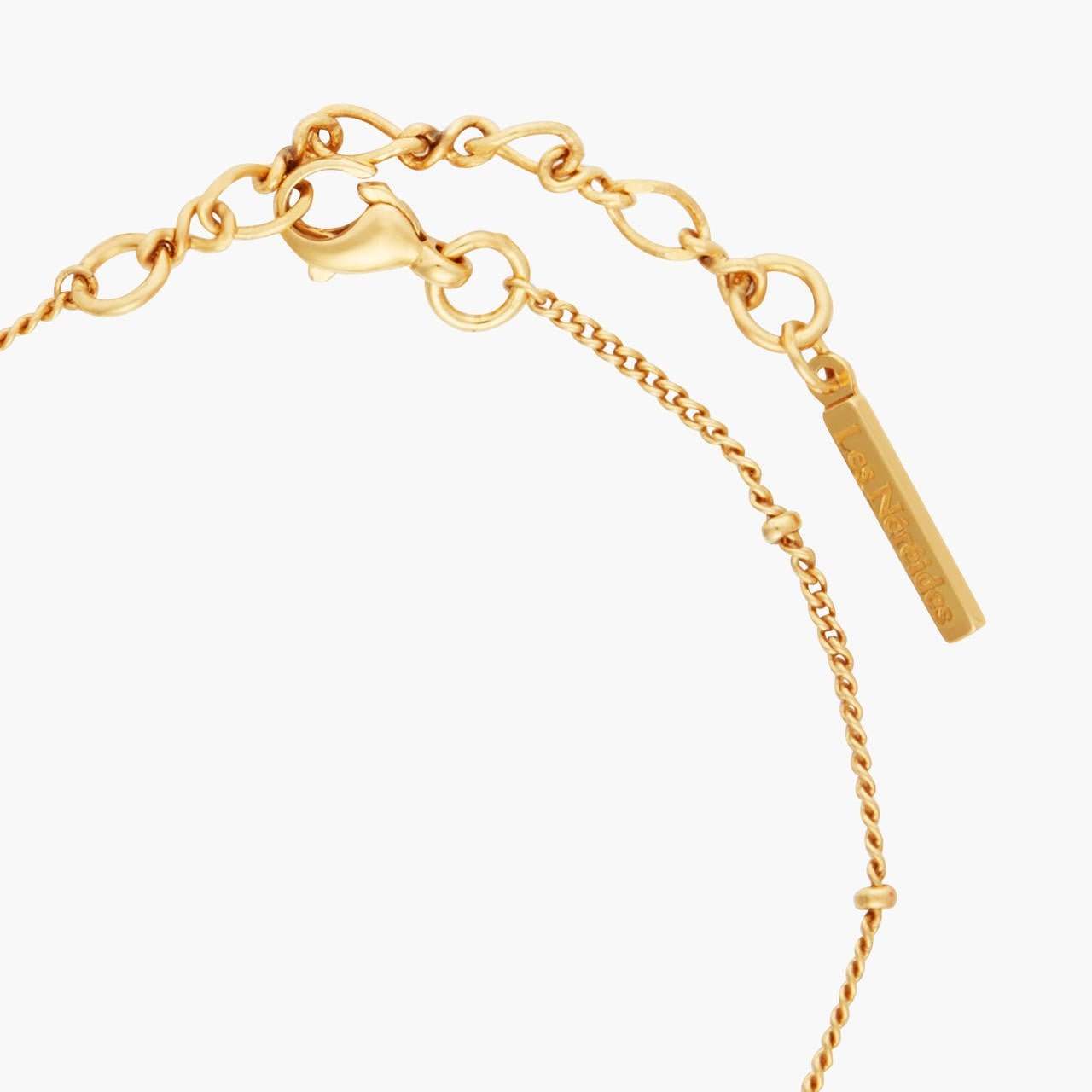 Forget - Me - Not And Little Ladybird Thin Bracelet | ANBM2031 - Les Nereides