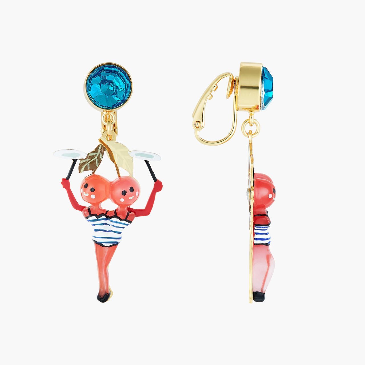 Fruit Circus Cherry Earrings | ANFC1071 - Les Nereides