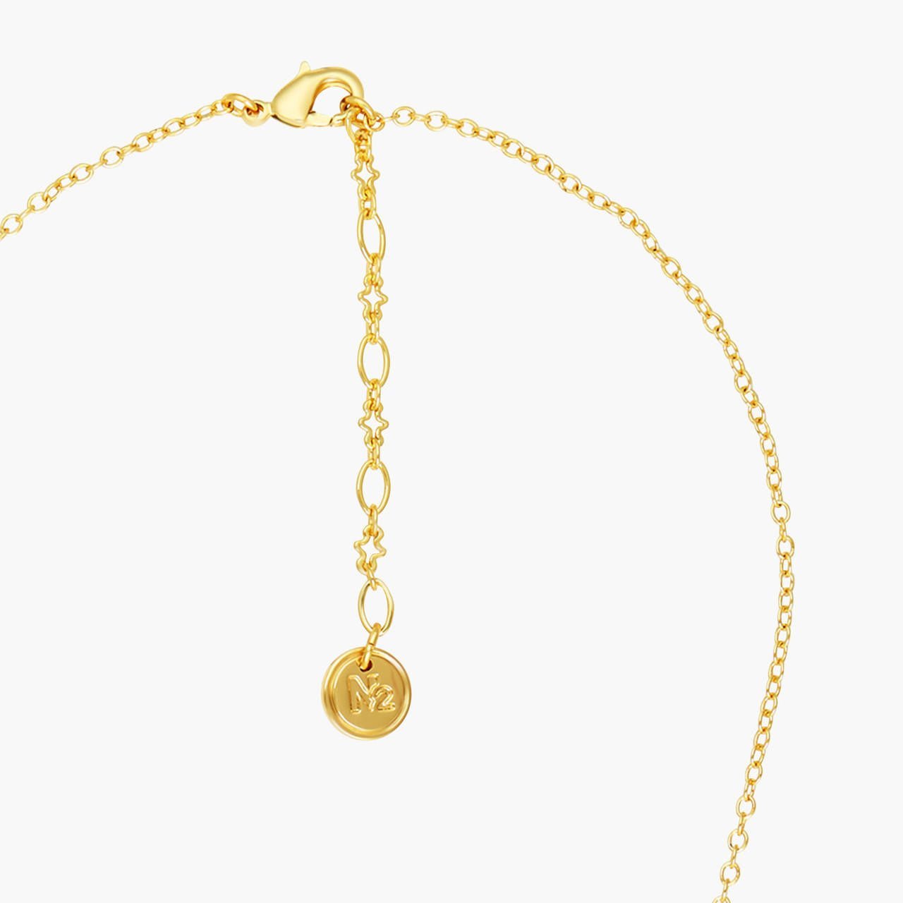 Fruit Circus Peach, Target, Knives And Stars Pendant Necklace | ANFC3031 - Les Nereides