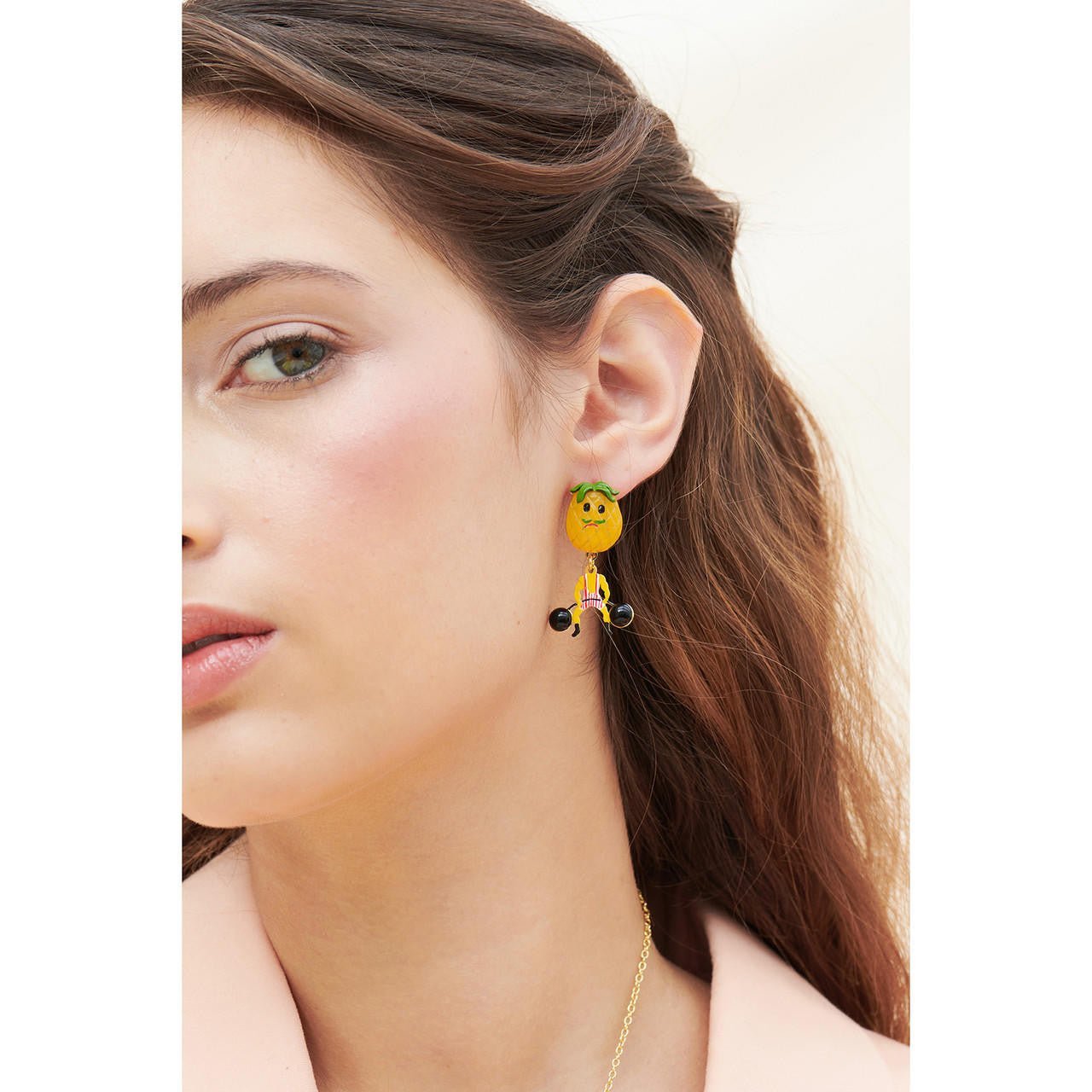 Fruit Circus Pineapple Earrings | ANFC1061 - Les Nereides