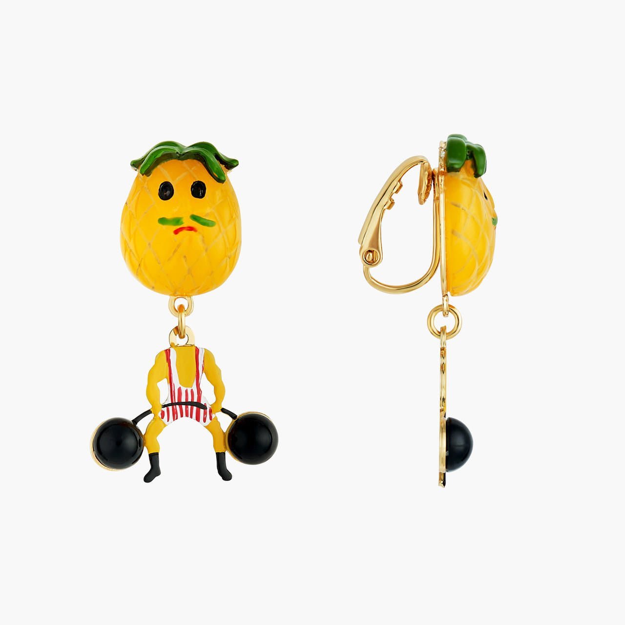 Fruit Circus Pineapple Earrings | ANFC1061 - Les Nereides