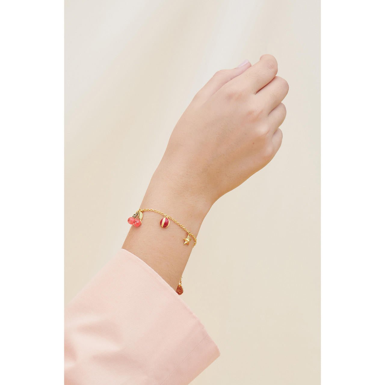 Fruit Circus Stars, Balloon And Cherries Bracelet | ANFC2021 - Les Nereides