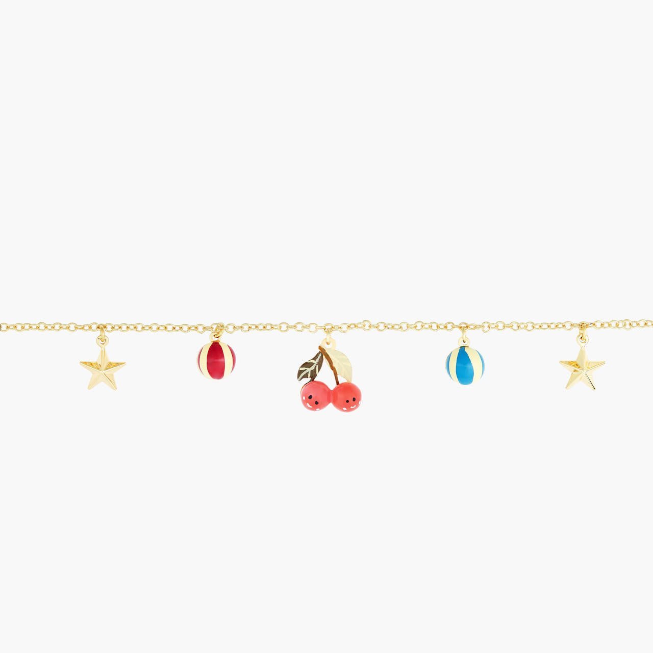 Fruit Circus Stars, Balloon And Cherries Bracelet | ANFC2021 - Les Nereides
