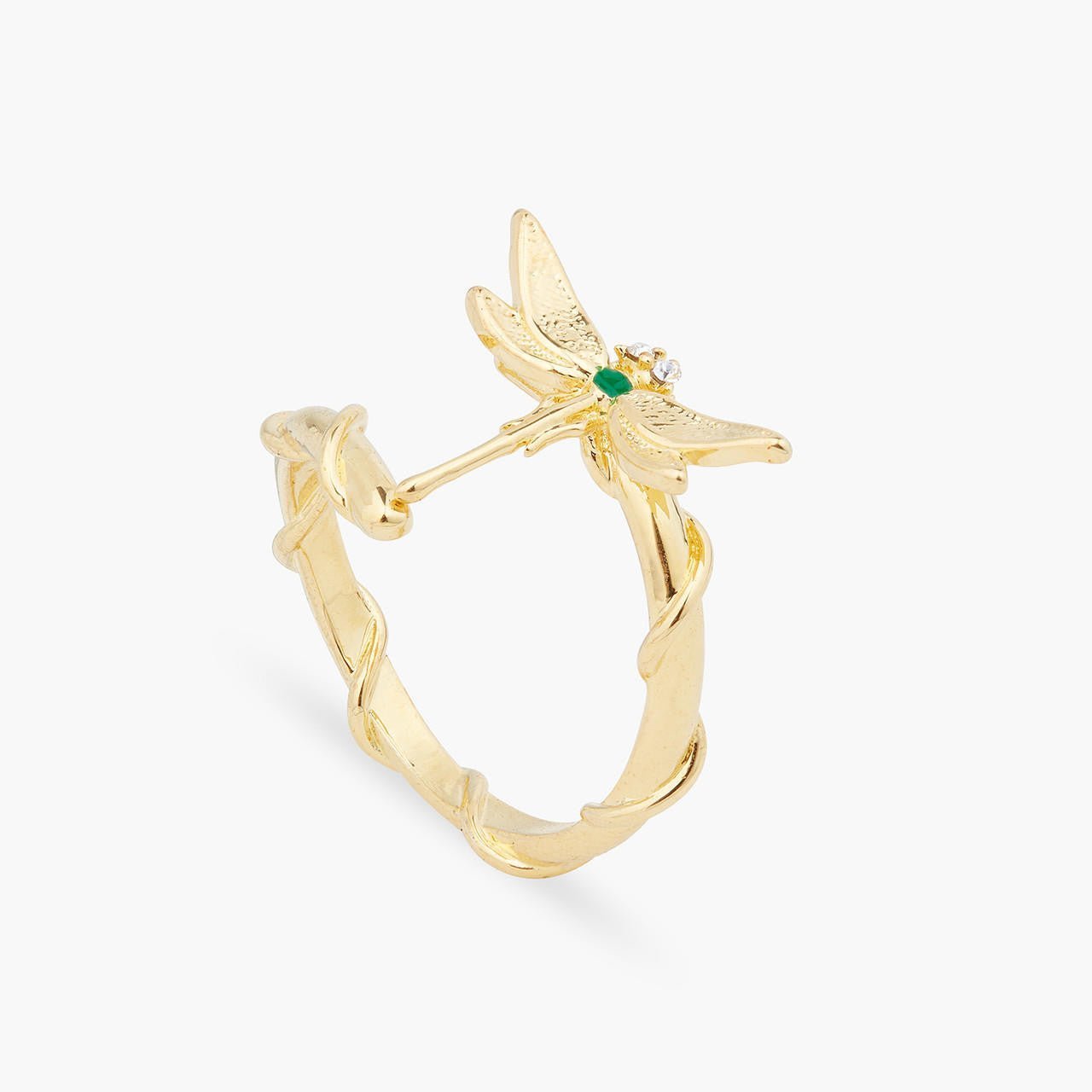 Golden Dragonfly Adjustable Ring | ARAM6041 - Les Nereides