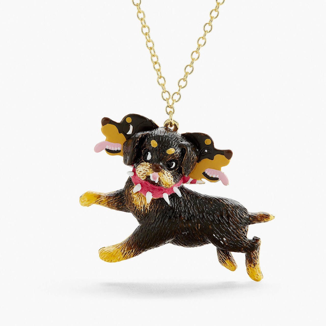 Greek Mythology Three - Headed Dog Long Necklace | APPD3081 - Les Nereides