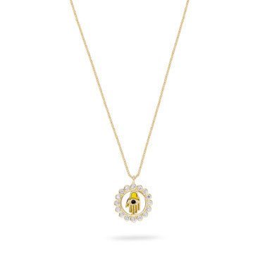 Hamsa Necklace | ARAD3071 - Les Nereides