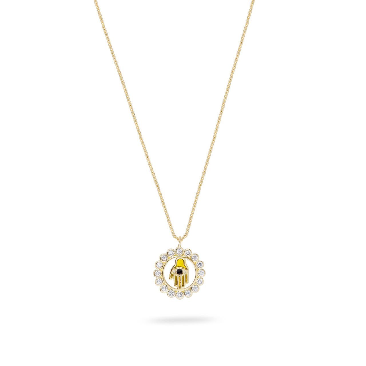 Hamsa Necklace | ARAD3071 - Les Nereides