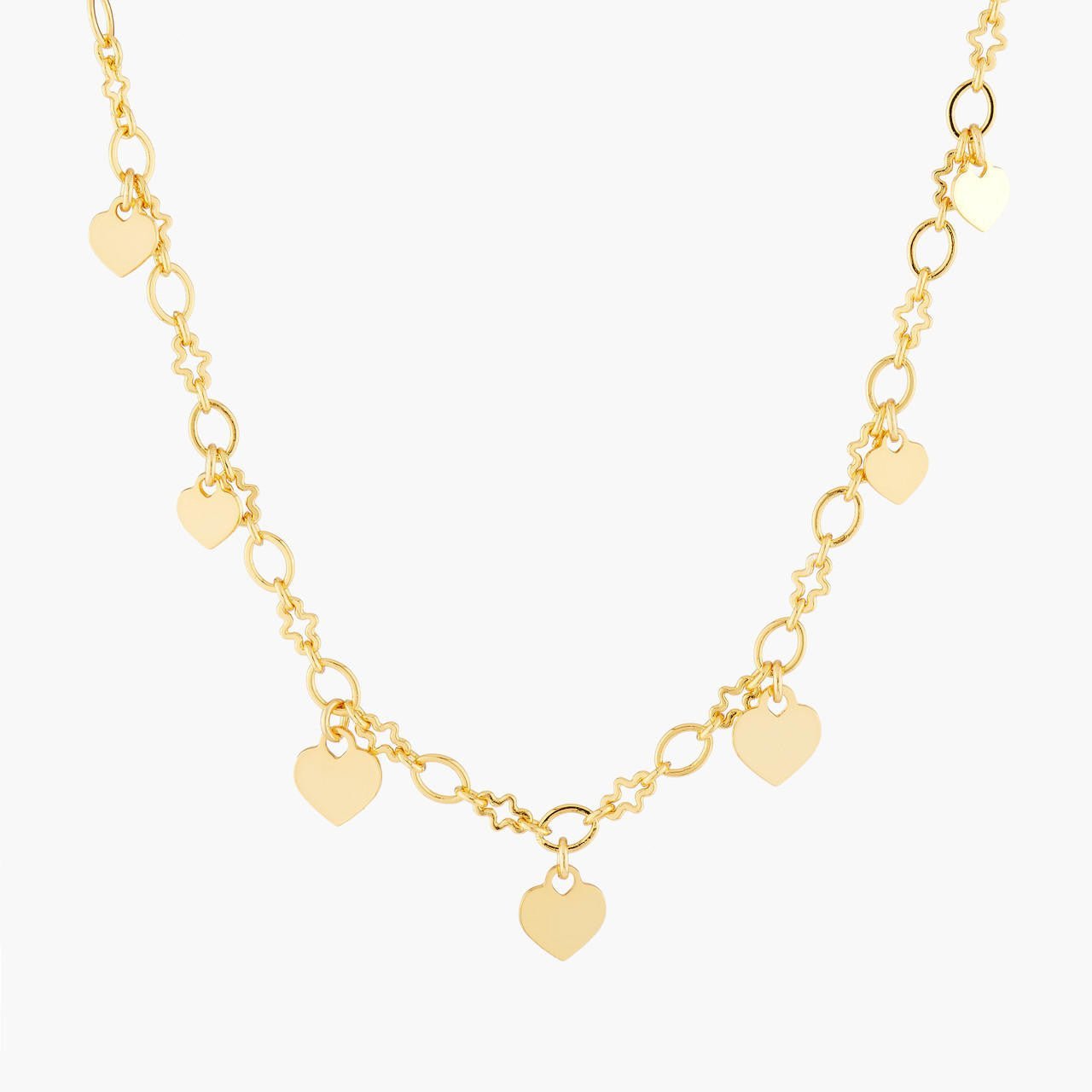 Heart Chain Necklace | AMCH3011 - Les Nereides