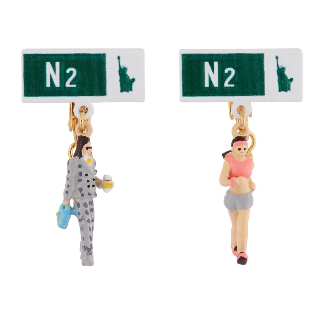 Hello New York Earrings | AHNY1051 - Les Nereides