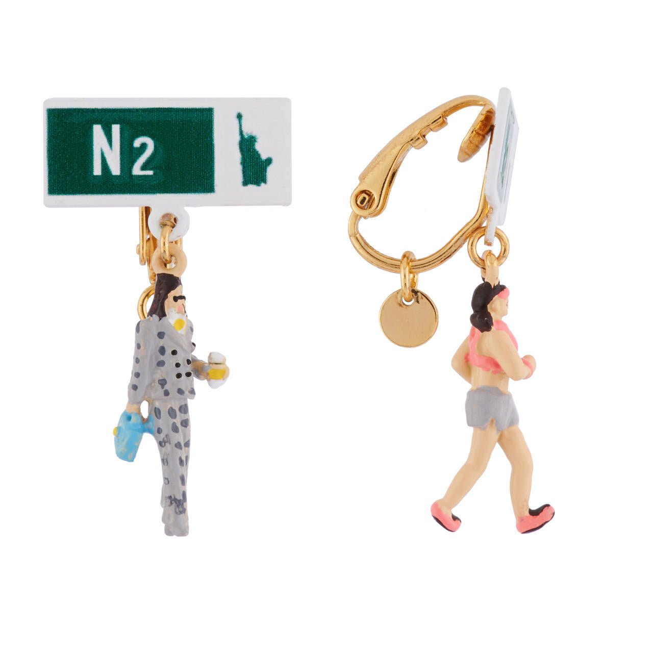 Hello New York Earrings | AHNY1051 - Les Nereides
