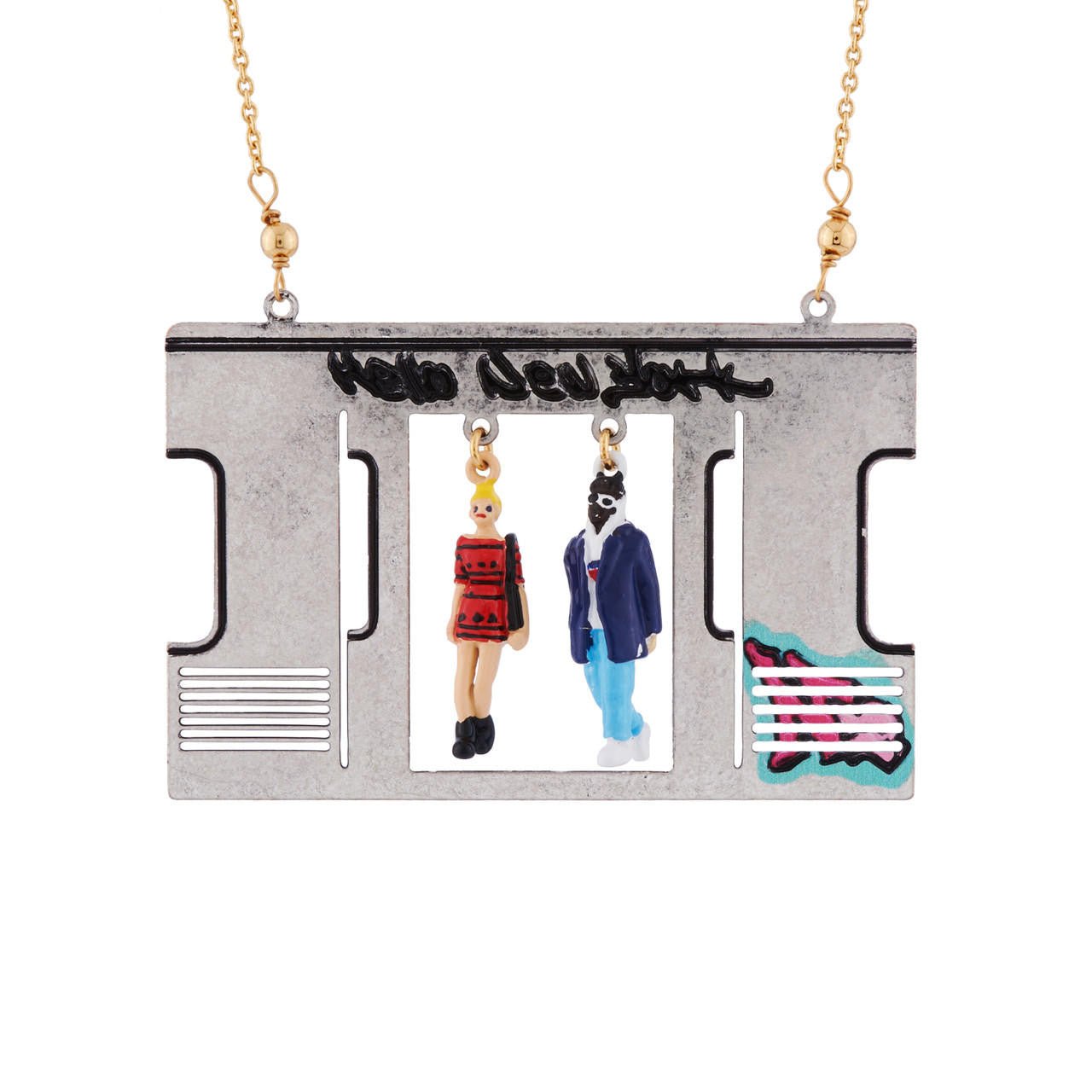 Hello New York Necklace | AHNY3011 - Les Nereides