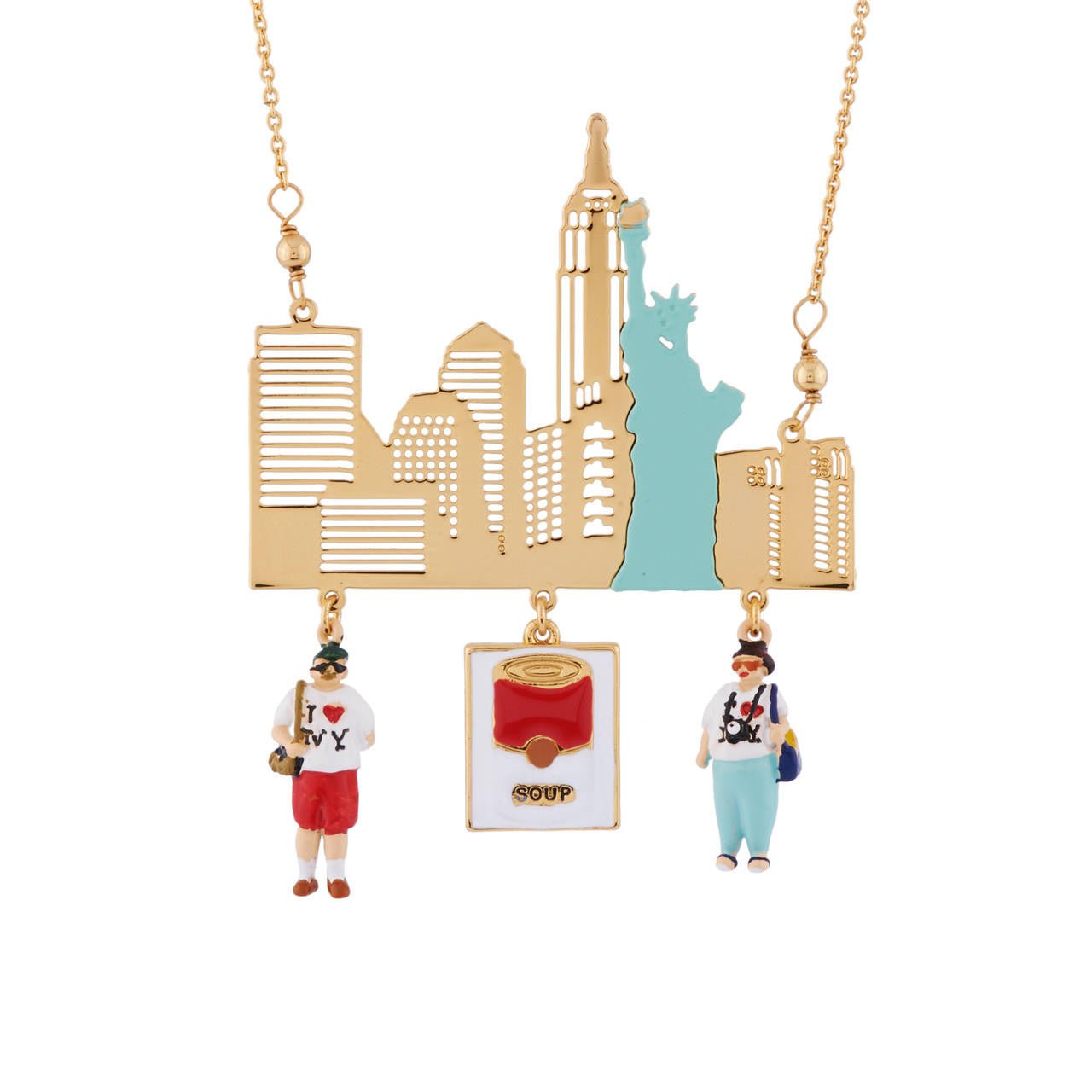 Hello New York Necklace | AHNY3031 - Les Nereides