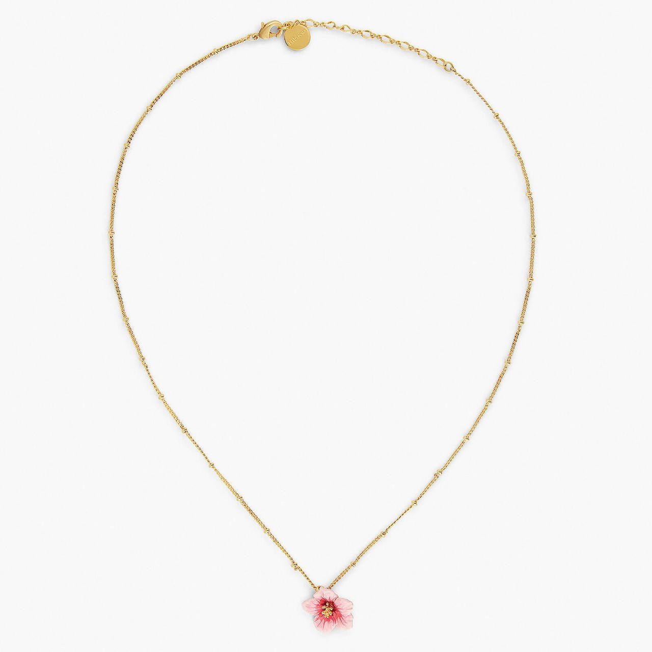 Hibiscus Pendant Necklace | APLF3041 - Les Nereides