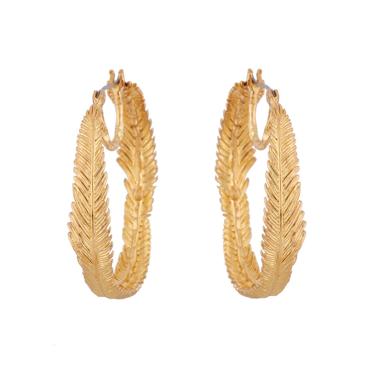 Hoop Nature Flamboyante Earrings | AINF1011 - Les Nereides