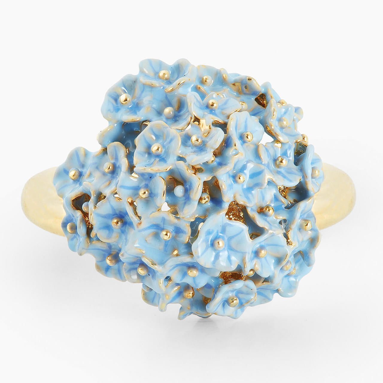 Hydrangea Adjustable Ring | AOLF6041 - Les Nereides