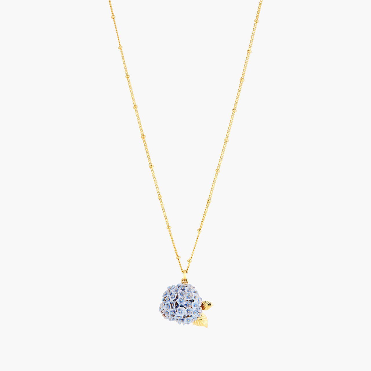 Hydrangea Pendant Necklace | AOLF3041 - Les Nereides