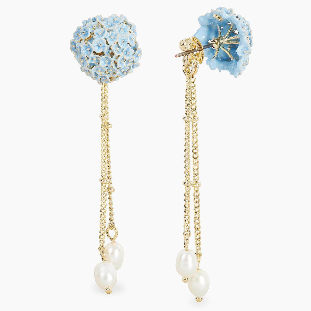 Hydrangea Post Earrings | AOLF1041 - Les Nereides