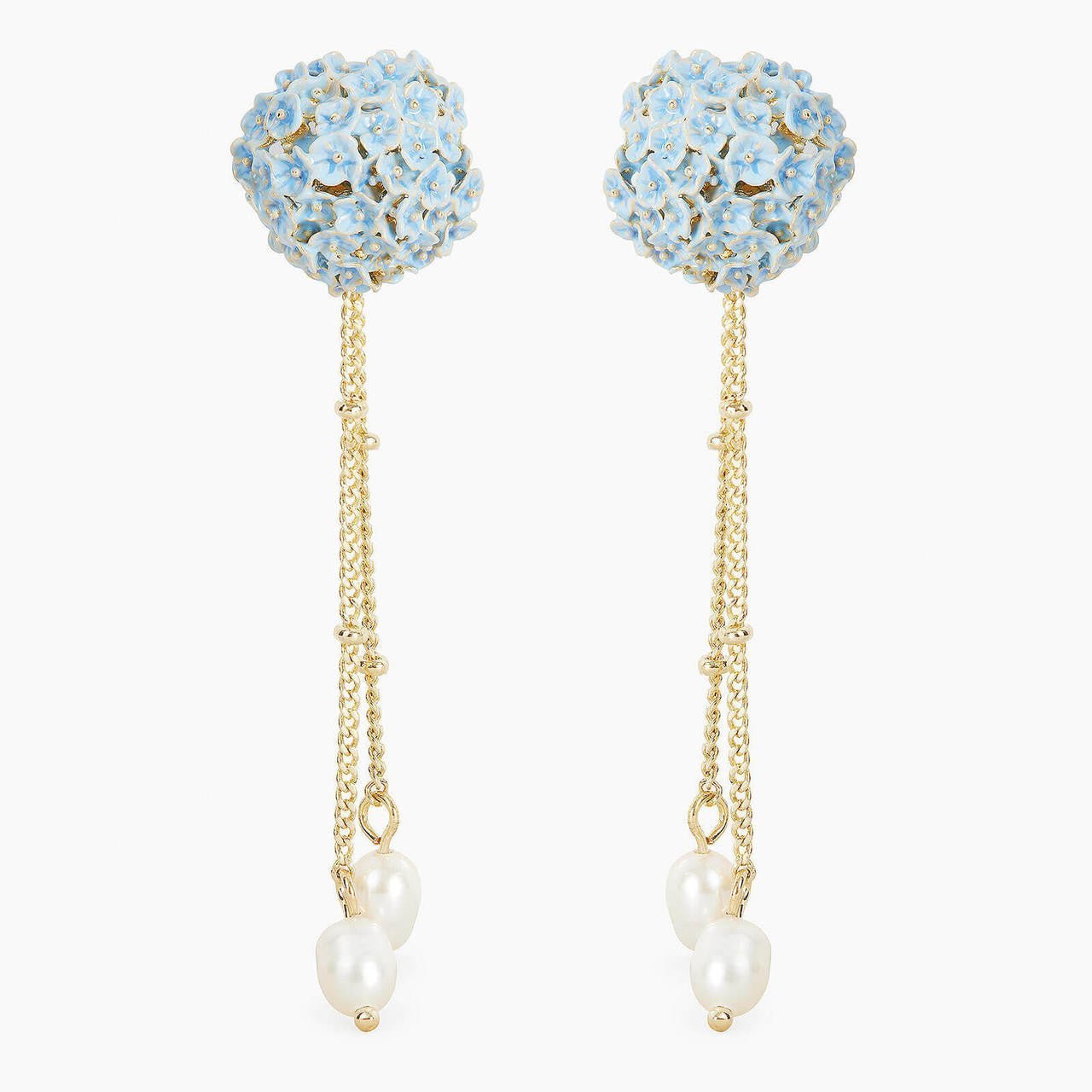 Hydrangea Post Earrings | AOLF1041 - Les Nereides
