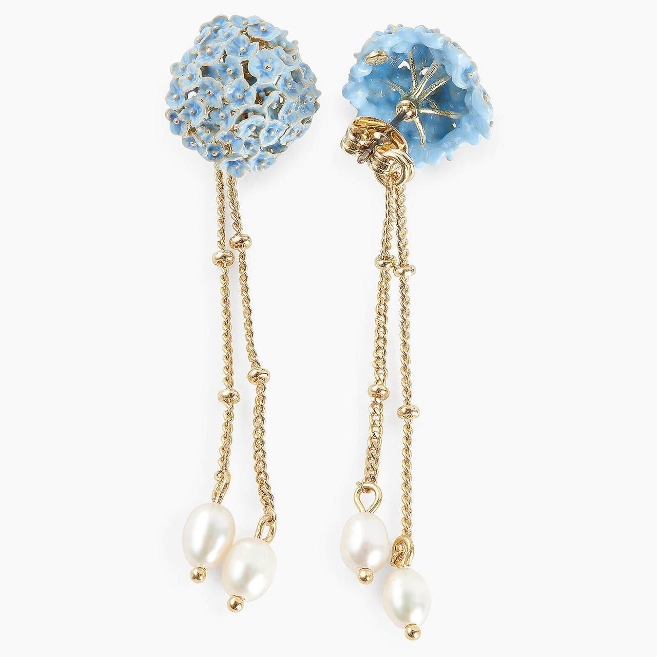 Hydrangea Post Earrings | AOLF1041 - Les Nereides