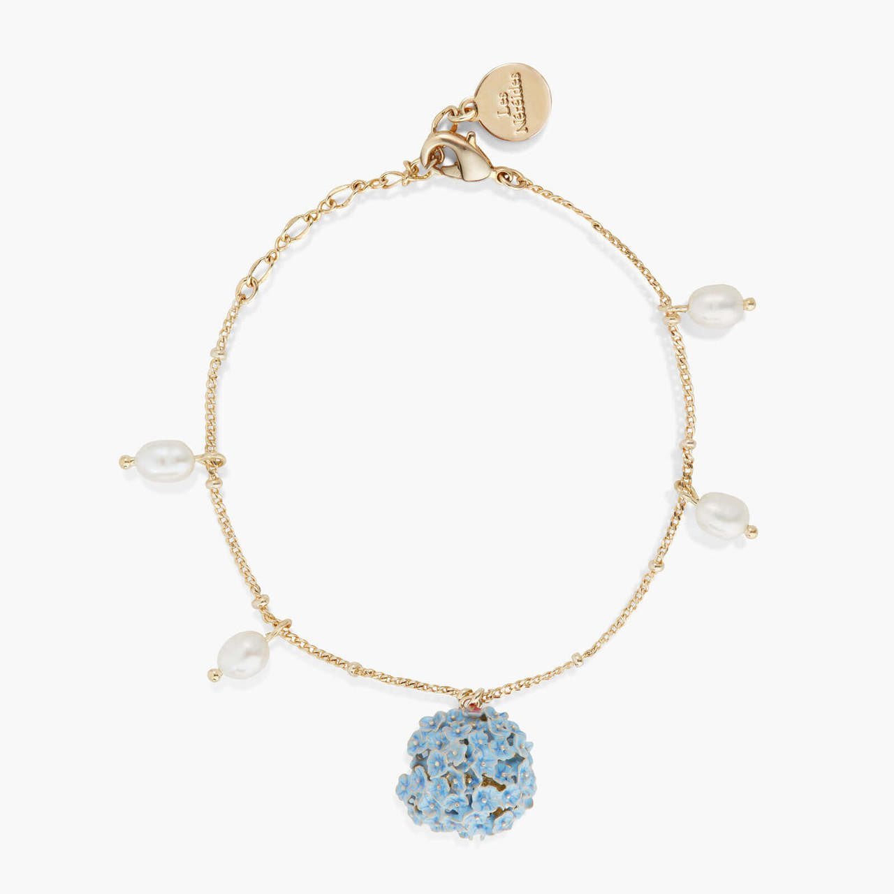 Hydrangea Thin Bracelet | AOLF2041 - Les Nereides
