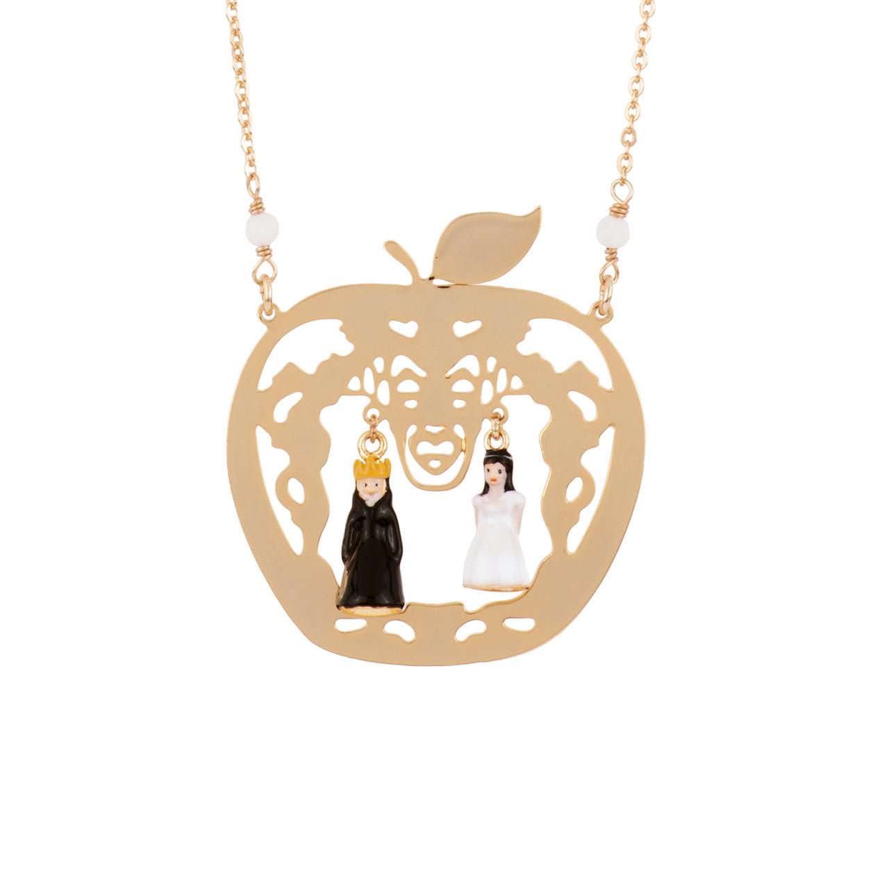Il Était Une Fois Snow - White & Theé Queen Necklace | AEIL3031 - Les Nereides