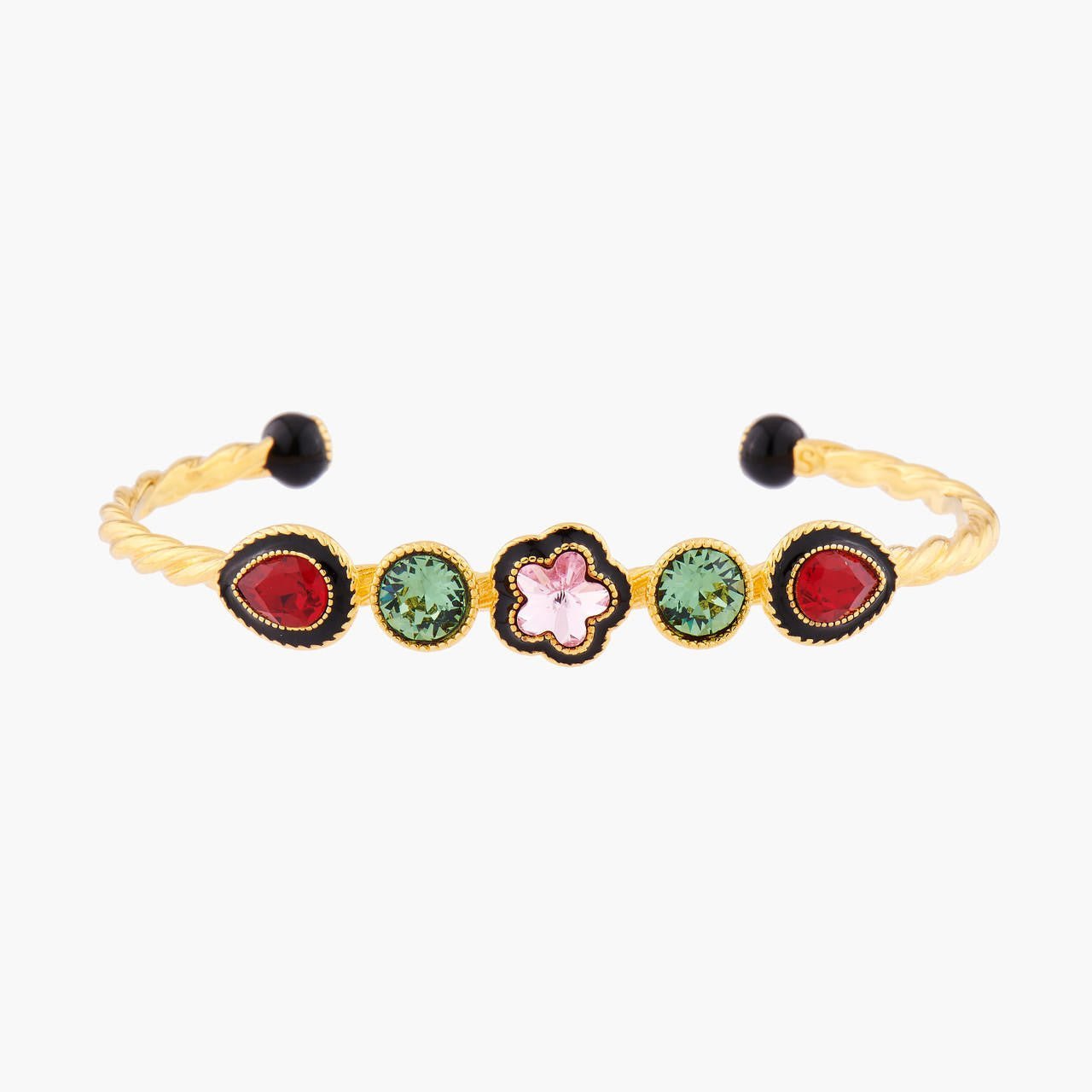 Indian Flower Bangle Bracelet | AMEI201/11 - Les Nereides