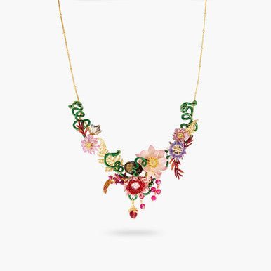 Interstellar Bouquet Statement Necklace | AQBI3011 - Les Nereides