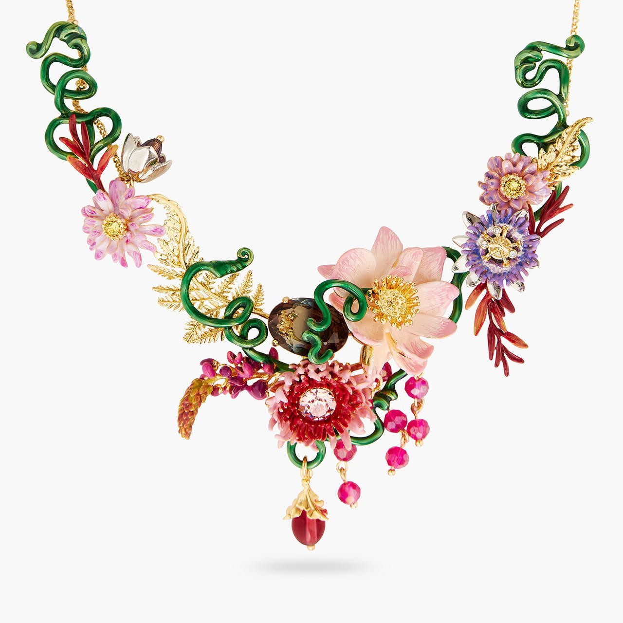 Interstellar Bouquet Statement Necklace | AQBI3011 - Les Nereides