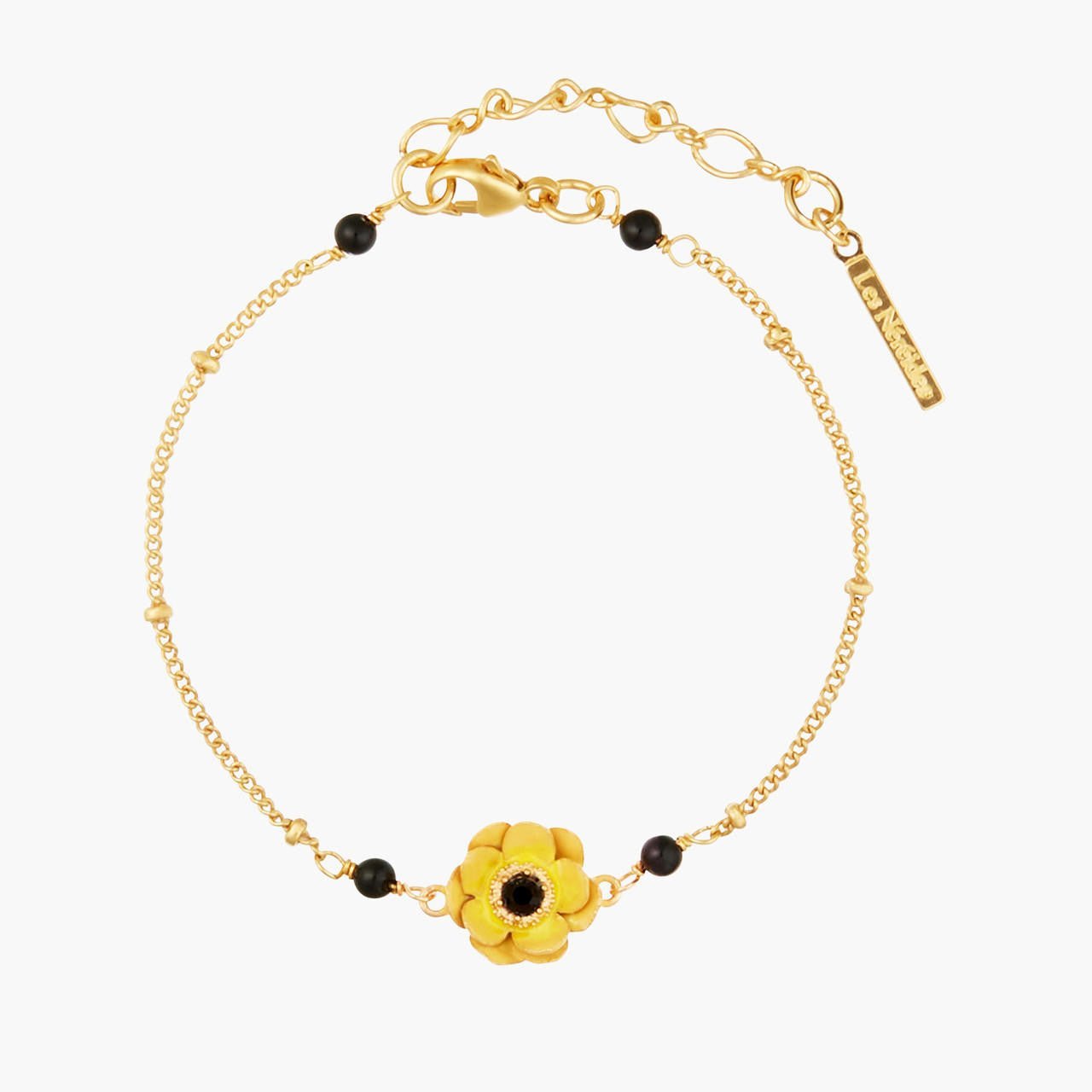 Japanese Anemone Thin Bracelet | AMBH2041 - Les Nereides