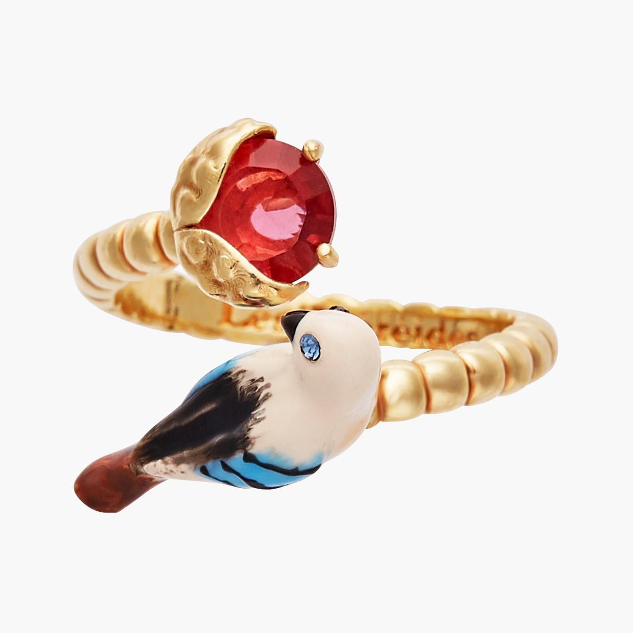 Jay And Chestnut Adjustable Rings | AMEF6041 - Les Nereides