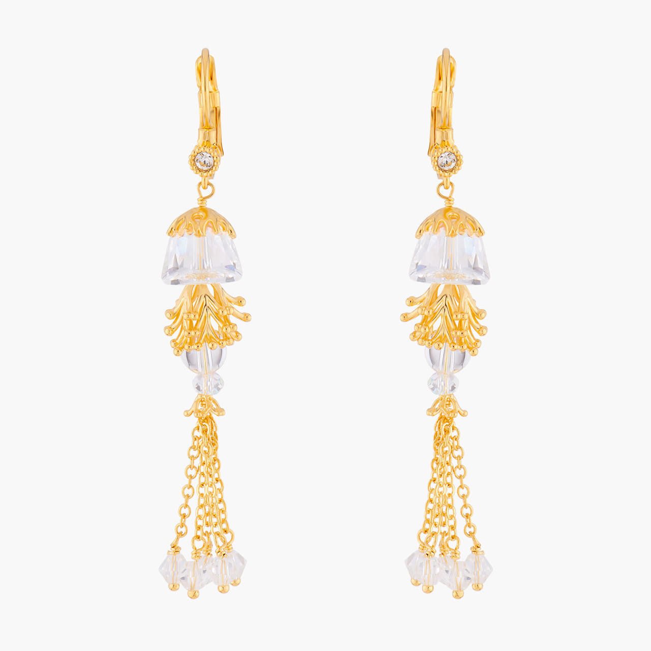 Jellyfish Dormeuses Earrings | ALPC1031 - Les Nereides