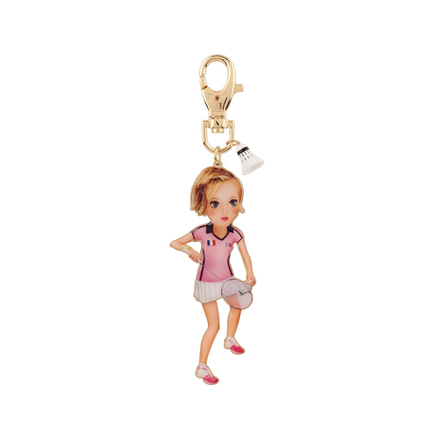 Key Les Sportives Badminton Keyring | ADSP9051 - Les Nereides