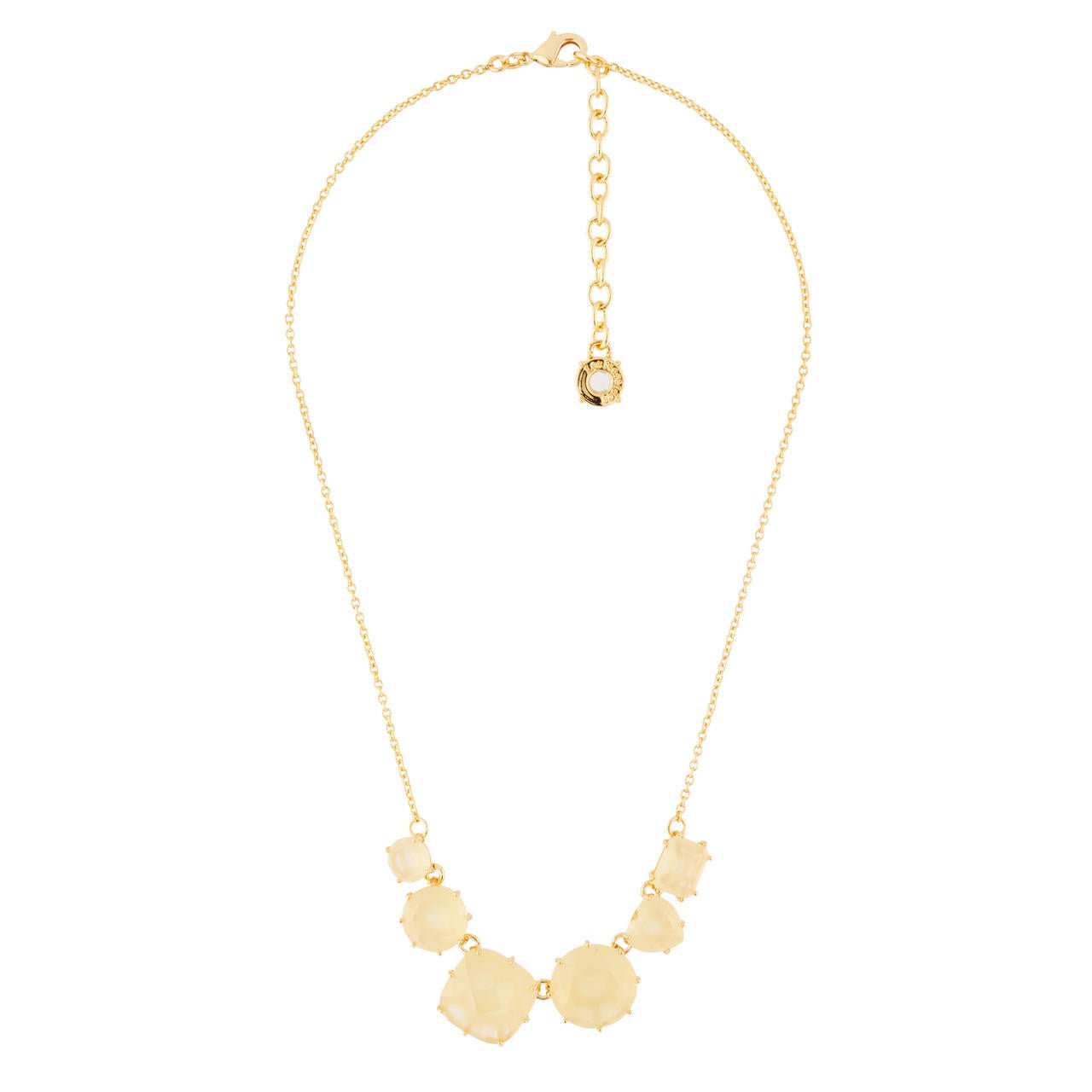 La Diamantine 6 Stones Citrine Necklace | AHLD3311 - Les Nereides