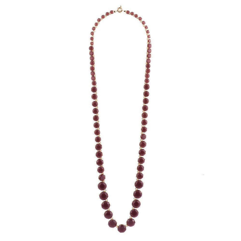 La Diamantine Aurore Purple Necklace | ACLD3191 - Les Nereides