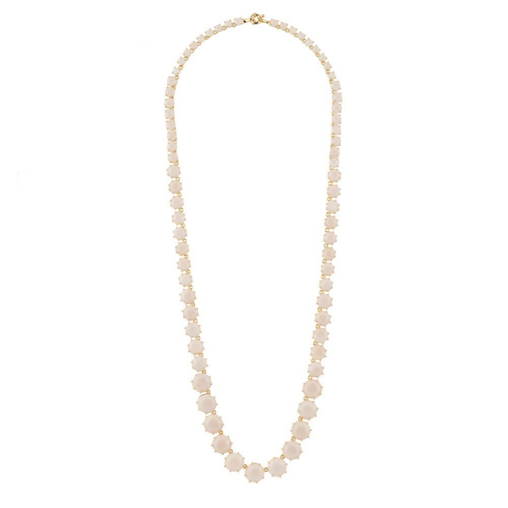 La Diamantine Beige Rose Necklace | ADLD3191 - Les Nereides