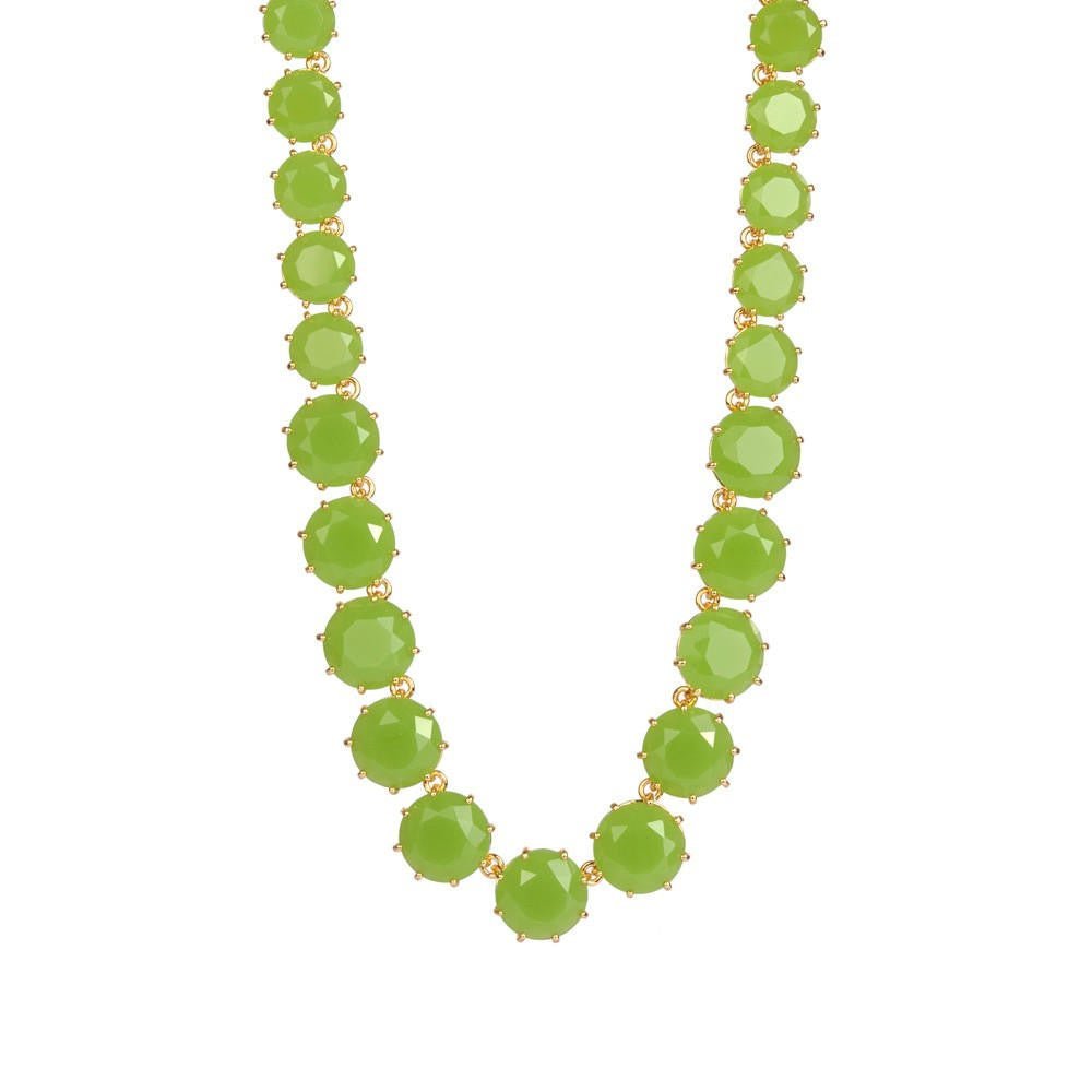 La Diamantine Green Necklace | ABLD3191 - Les Nereides