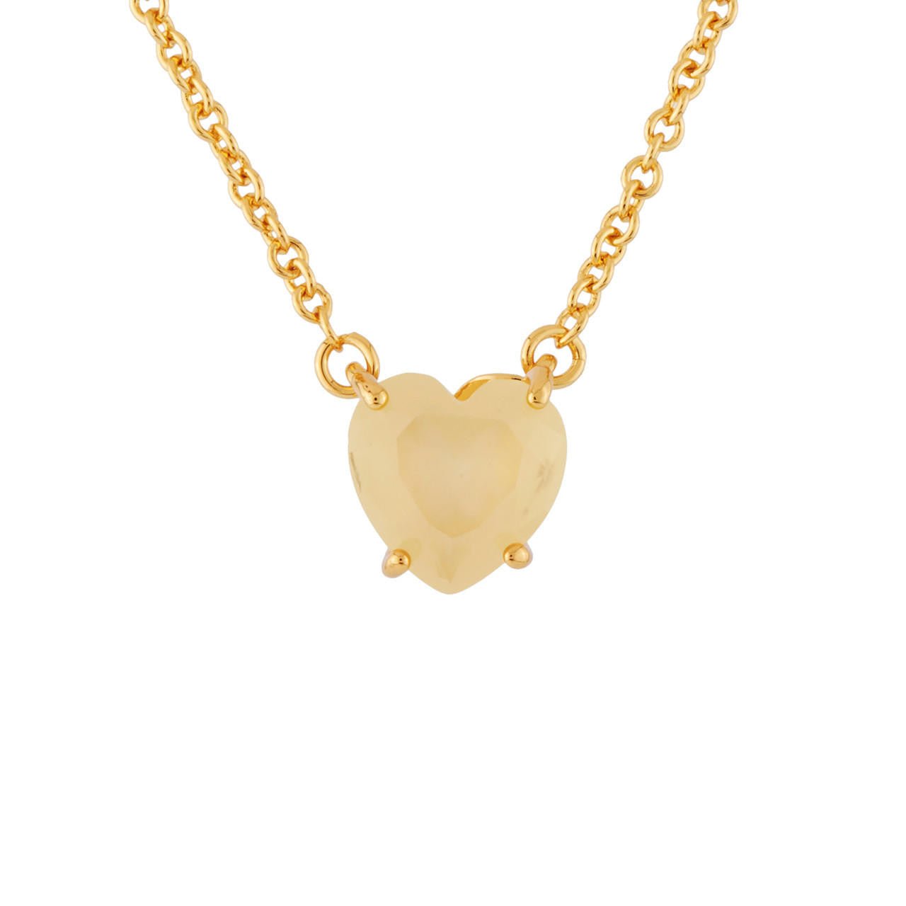 La Diamantine Hearthstone Citrine Necklace | AHLD3531 - Les Nereides