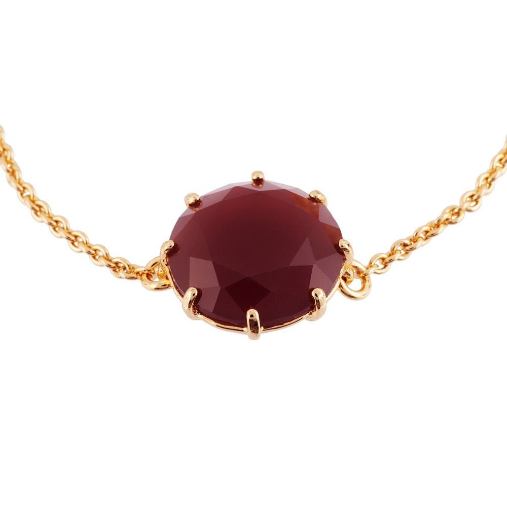 La Diamantine Round Stone Aurore Purple Bracelet | ACLD2021 - Les Nereides