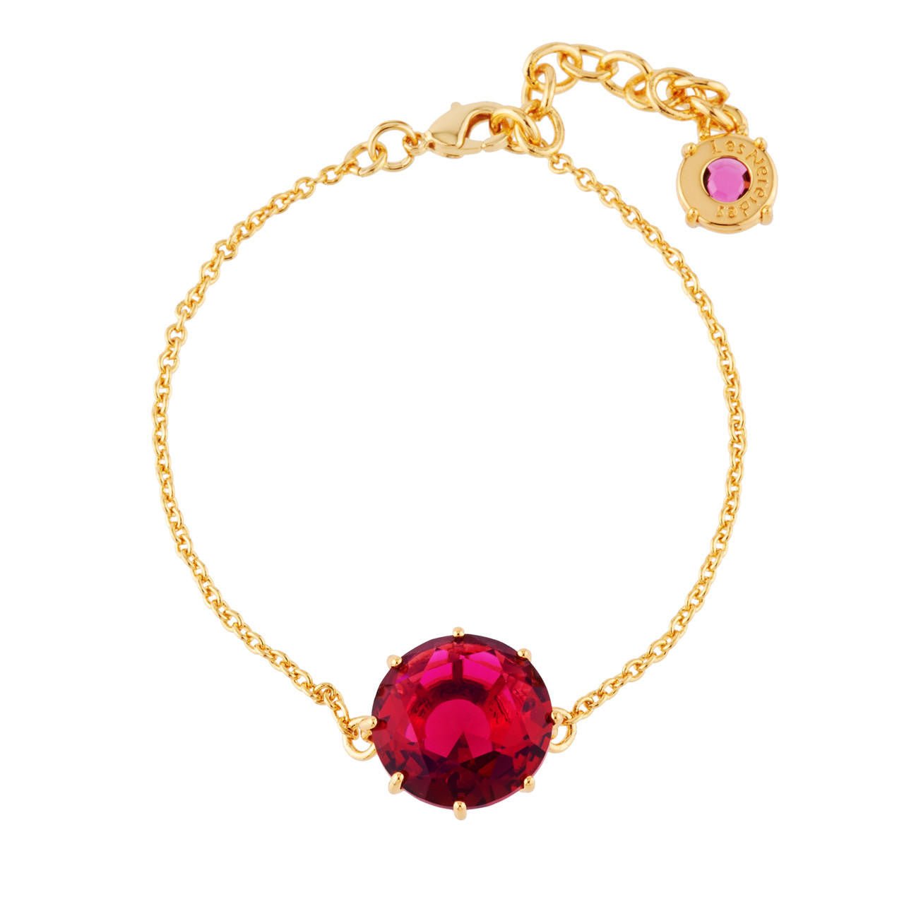 La Diamantine Round Stone Grenadine Bracelet | AHLD2022 - Les Nereides