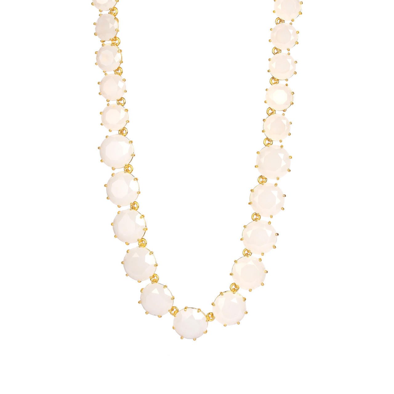 La Diamantine White Necklace | ABLD3192 - Les Nereides