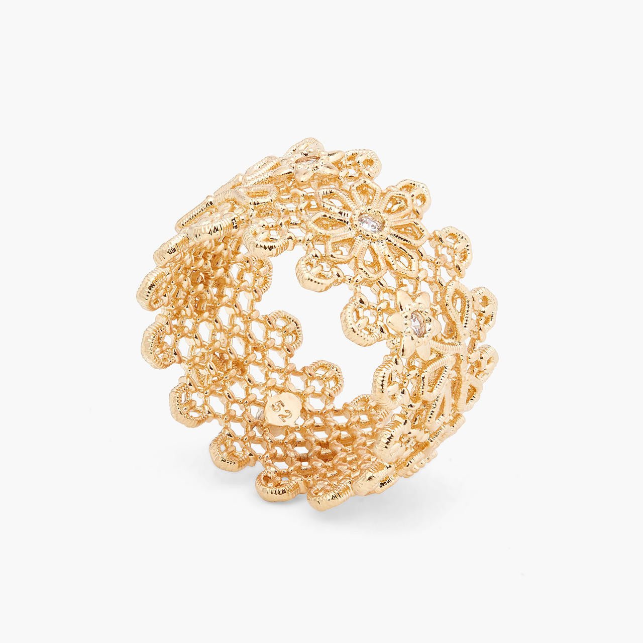 Lace Gold Thread Ring | ARFO6021 - Les Nereides