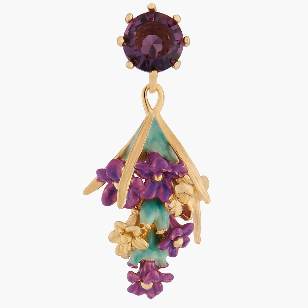 Lavender Bouquet Earrings | ALPE1011 - Les Nereides