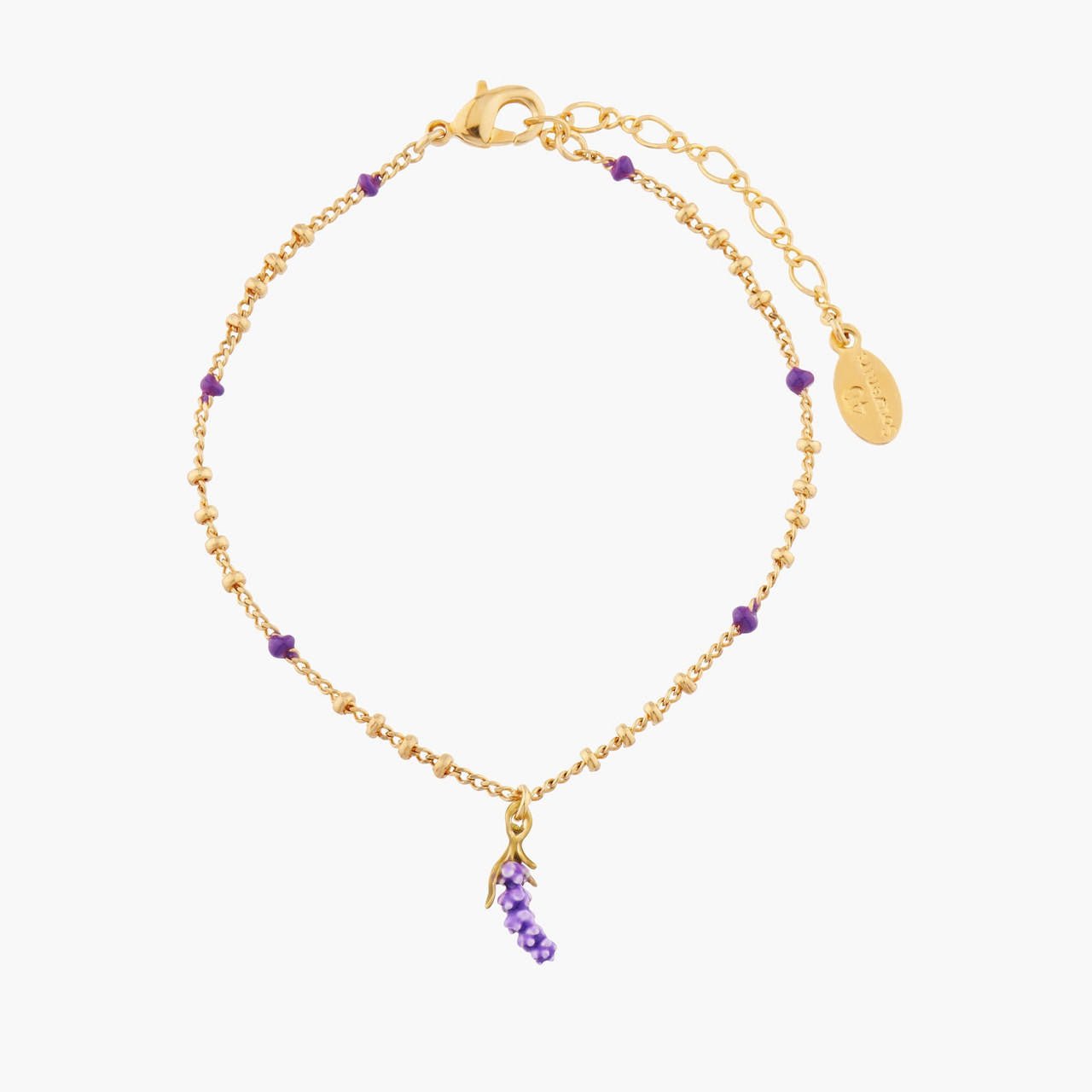 Lavender Charms Bracelet | AMSO2301 - Les Nereides