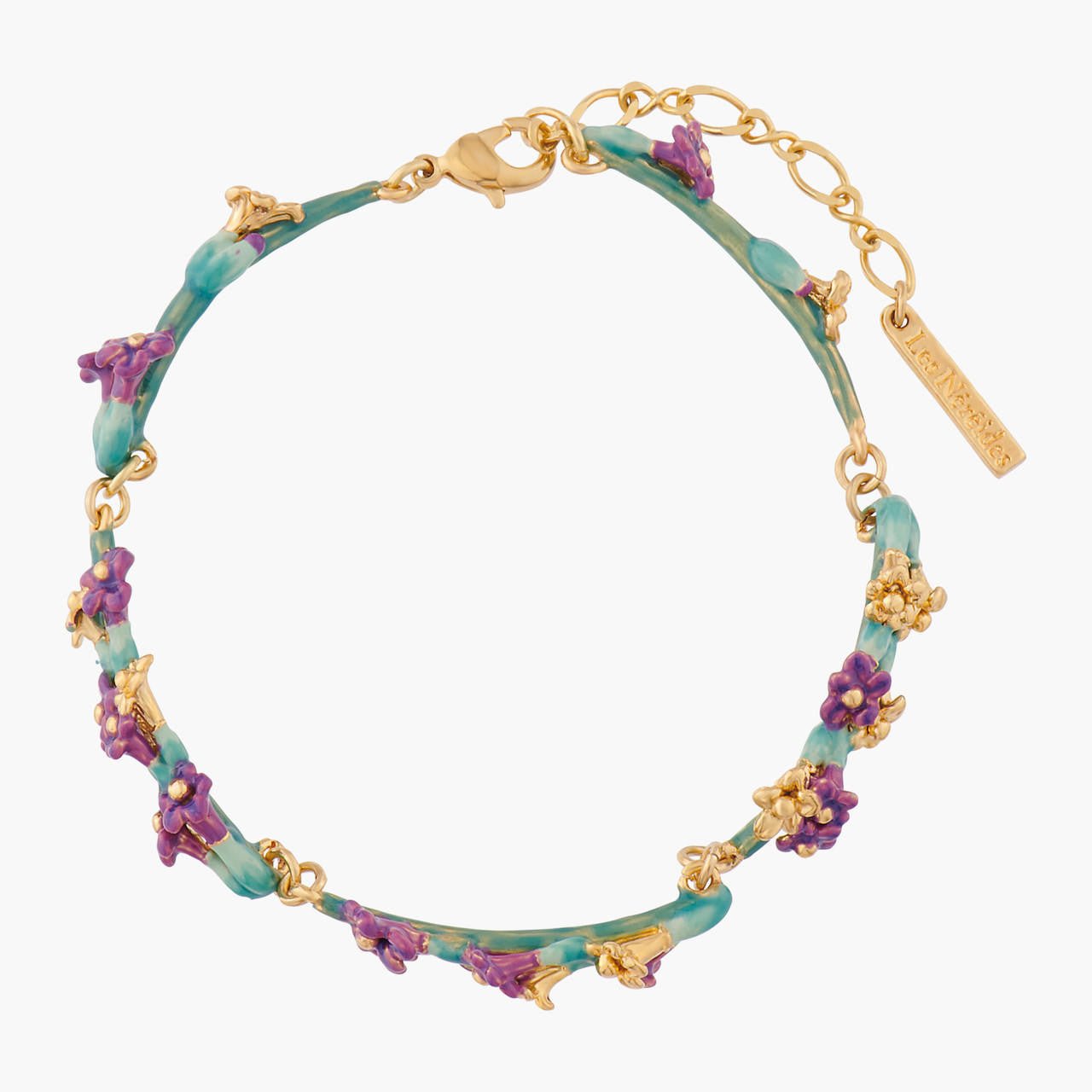 Lavender Sprig Thin Bracelet | ALPE2011 - Les Nereides