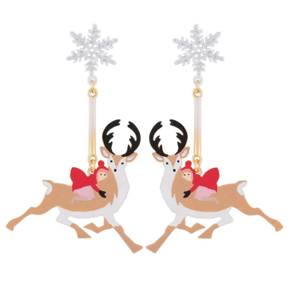 Le Royaume Enneigé Earrings | AGRN1041 - Les Nereides