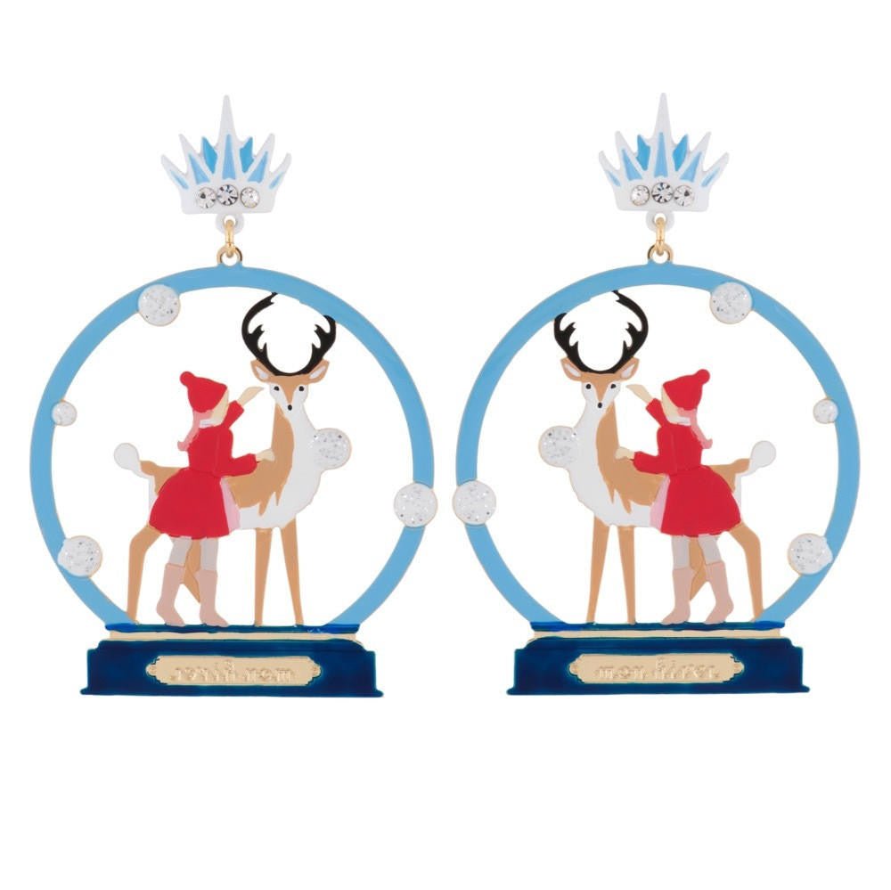 Le Royaume Enneigé Earrings | AGRN1111 - Les Nereides