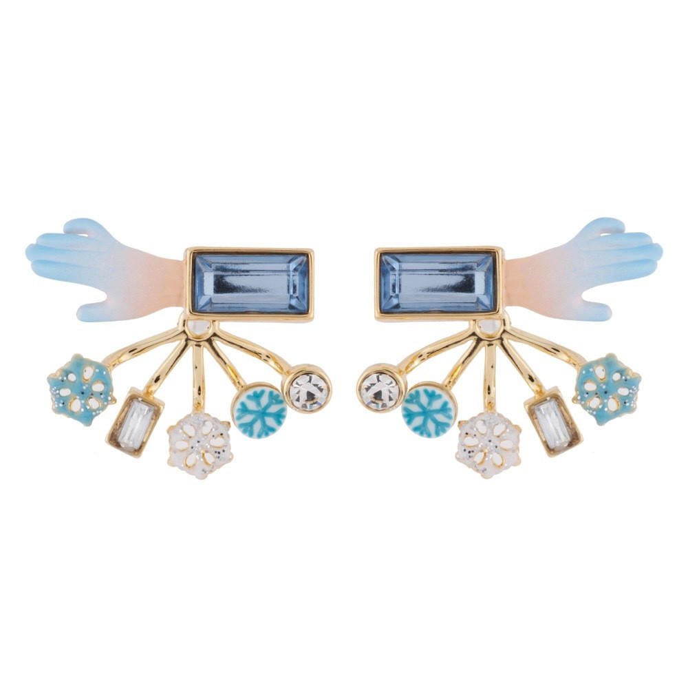 Le Royaume Enneigé Earrings | AGRN1131 - Les Nereides