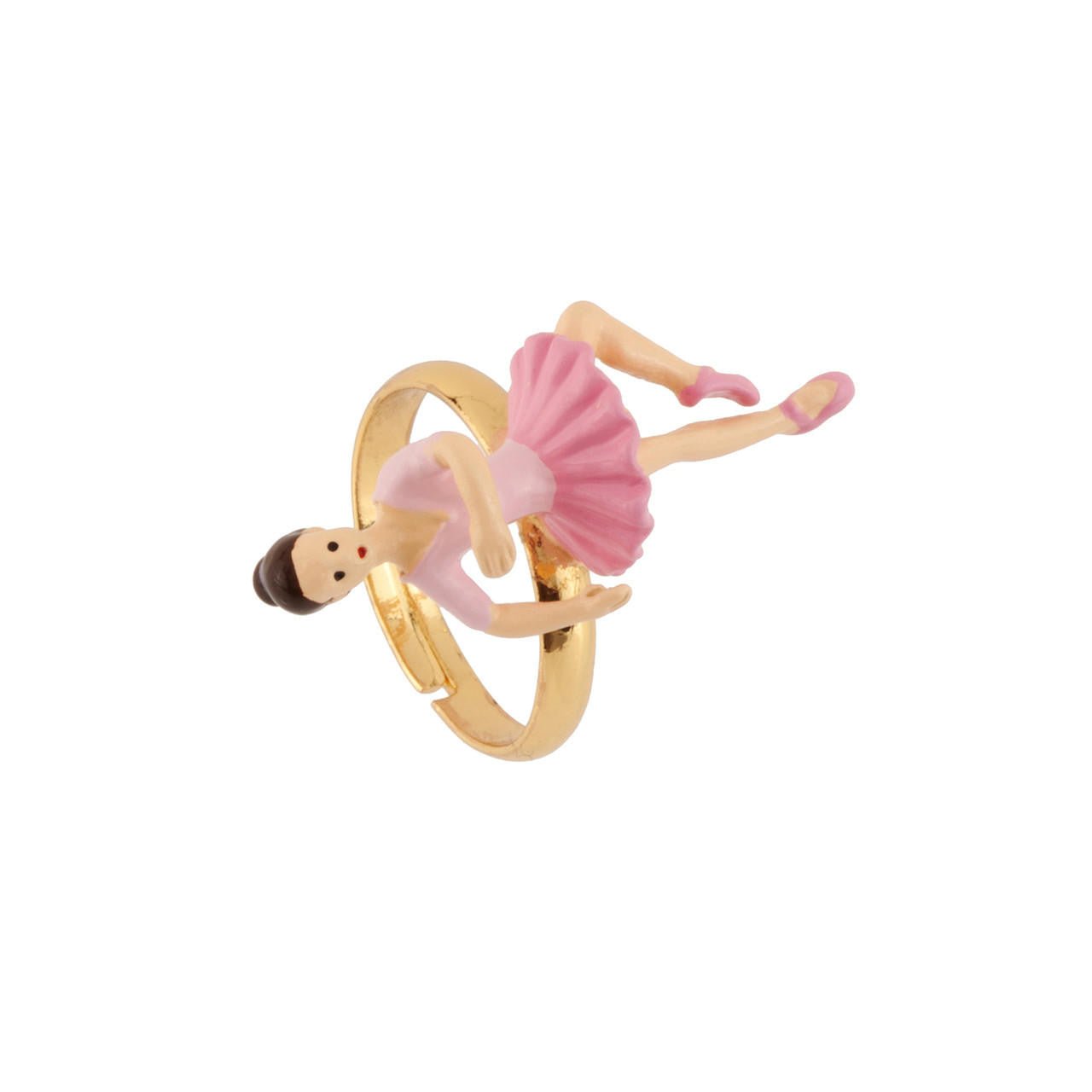 Les Petits Rats Ballet Dancer Making A "Pirouette" Rings | AEOP6021 - Les Nereides