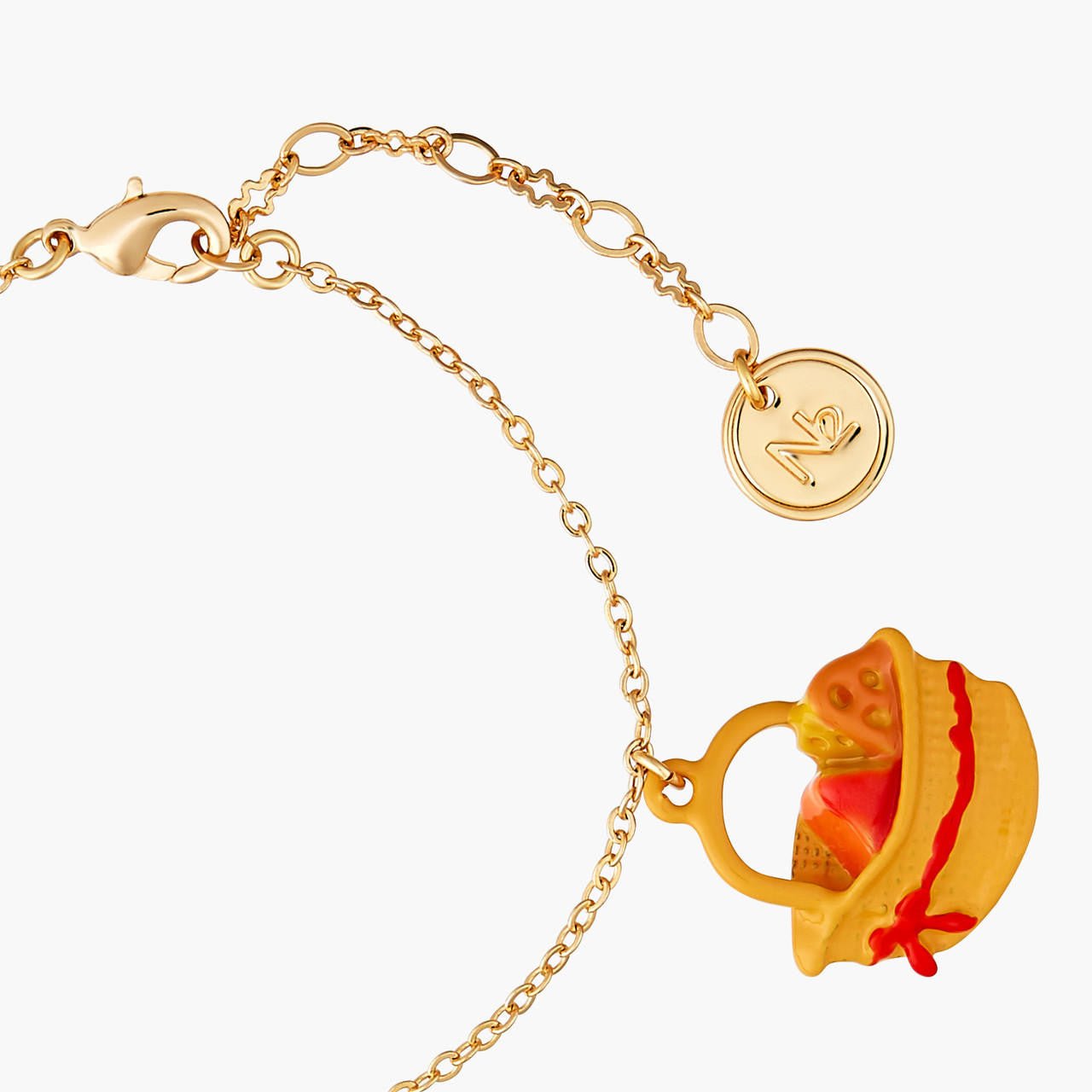 Little Mouse Little Red Riding Hood Mushroom And Cheese Pieces Bracelet | ANNA2031 - Les Nereides